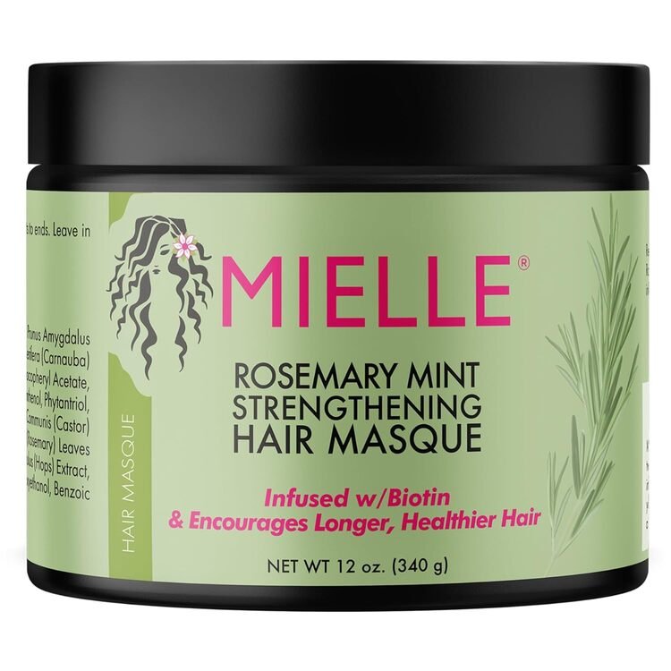 MIELLE Rosemary Mint Strengthening Hair Masque 12oz